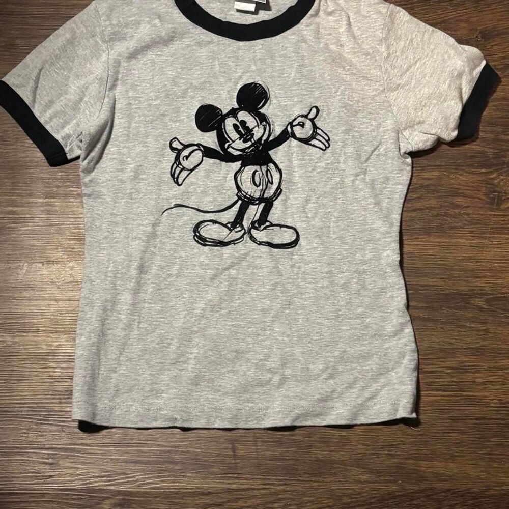 Disney Women's Grey T-shirt